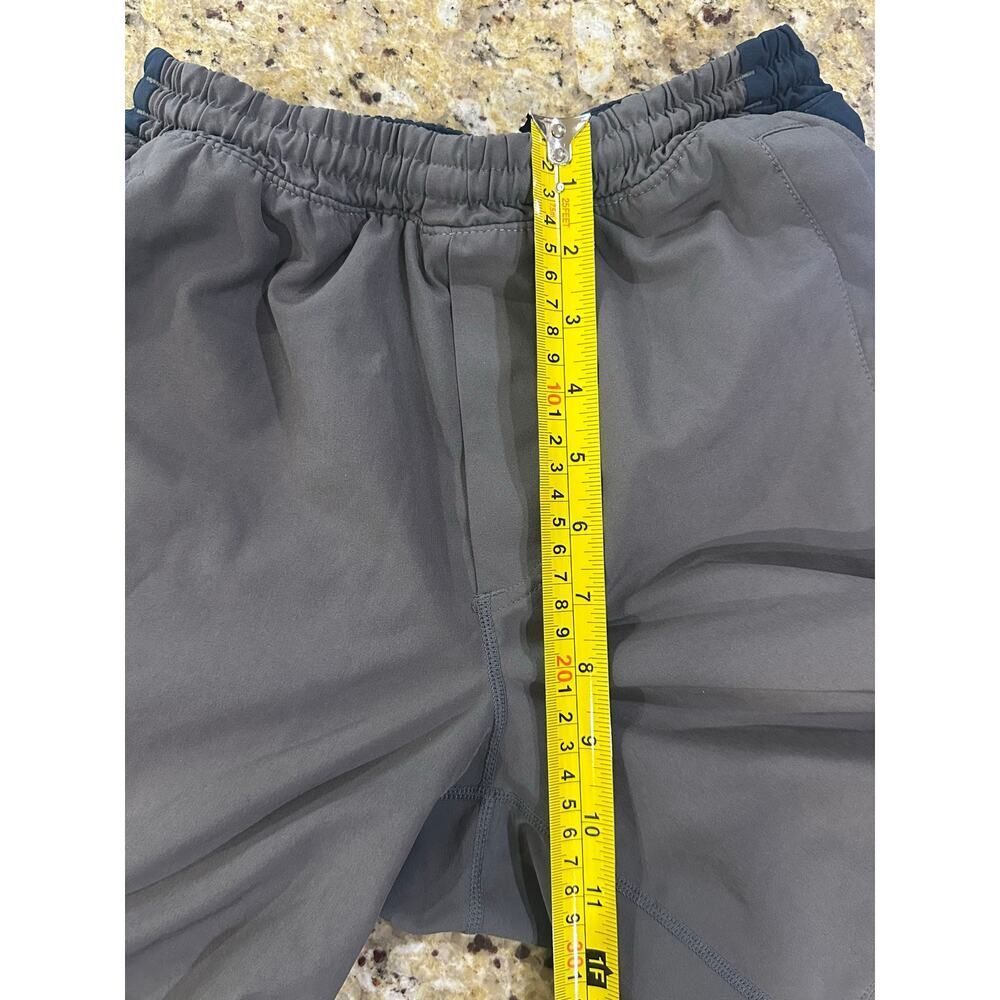 Birddogs Boomstick Men’s Size Small Gray Navy Lined Long Classic Athletic Shorts - Picture 9 of 16